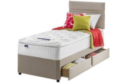 Silentnight - Stanfield Pillowtop Single 2 Drawer - Divan